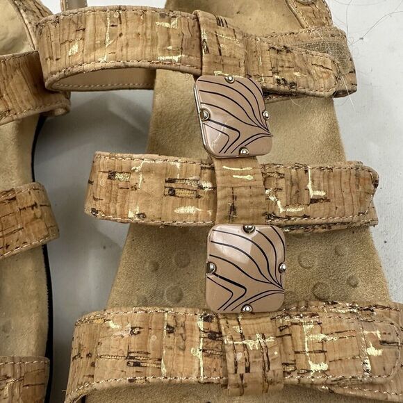 Vionic Amber Women's Tan Brown Leather Strappy Sandals Sz 7 44AMBER/TVW1275 $89 - Picture 5 of 9